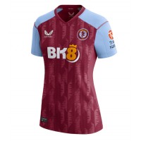 Fotbalové Dres Aston Villa Boubacar Kamara #44 Dámské Domácí 2023-24 Krátký Rukáv